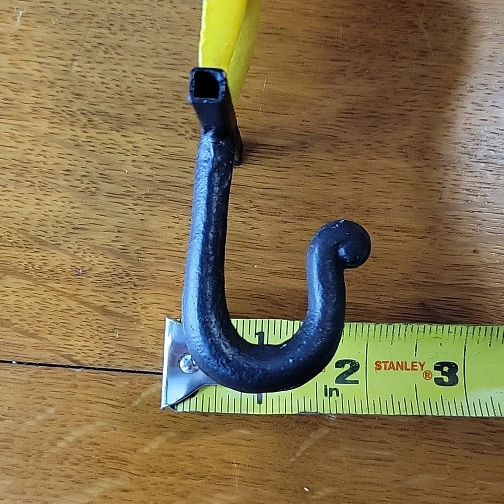 Cast Iron Giraffe Wall Hook  Key Coat Towel Purse Hanger